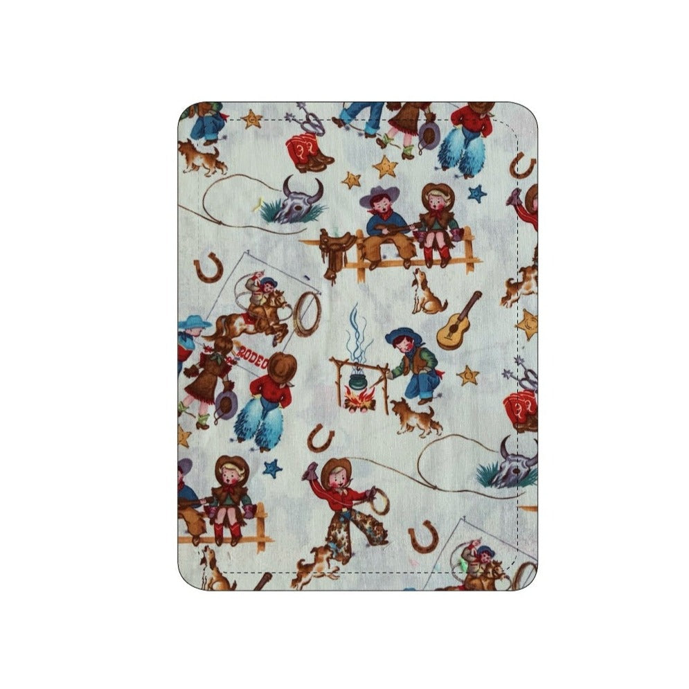 Rodeo Kids Cream Baby Blanket