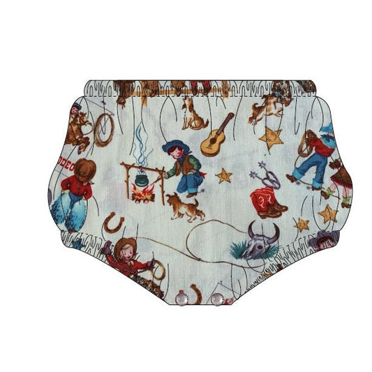 Rodeo Kids Cream Baby Bubble / Diaper Cover