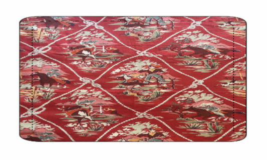 Rust Roping Cowboy Blanket