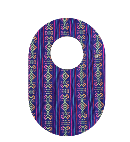 Blue Pina Cambaya Bib Set