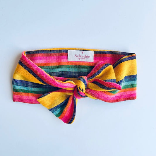 Yellow Stripe Headband
