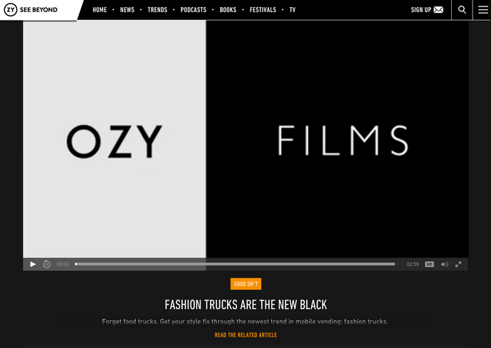Ozy: Fashion Trucks are The New Black