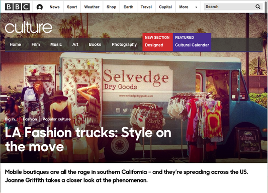 BBC Culture: LA Fashion Trucks - Style on the move