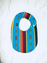 Serape Bib - Turquoise
